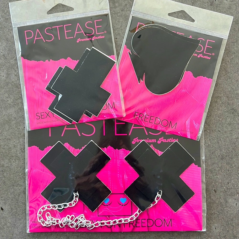 Pastease brand new. 3 pairs